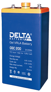 DELTA GSC 200 akkumulyatornaya batareya small