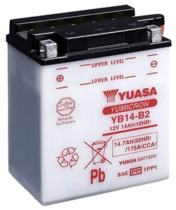 Yuasa YB14 B2 akkumulyatornaya batareya small