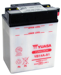 Yuasa YB14A A1 akkumulyatornaya batareya small